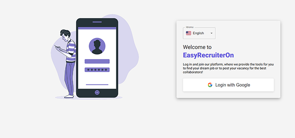 EasyRecruiterOn Screenshot